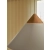 Lampa wisząca biała z drewnianym akcentem Kinto NO2520083001 - Design for The People